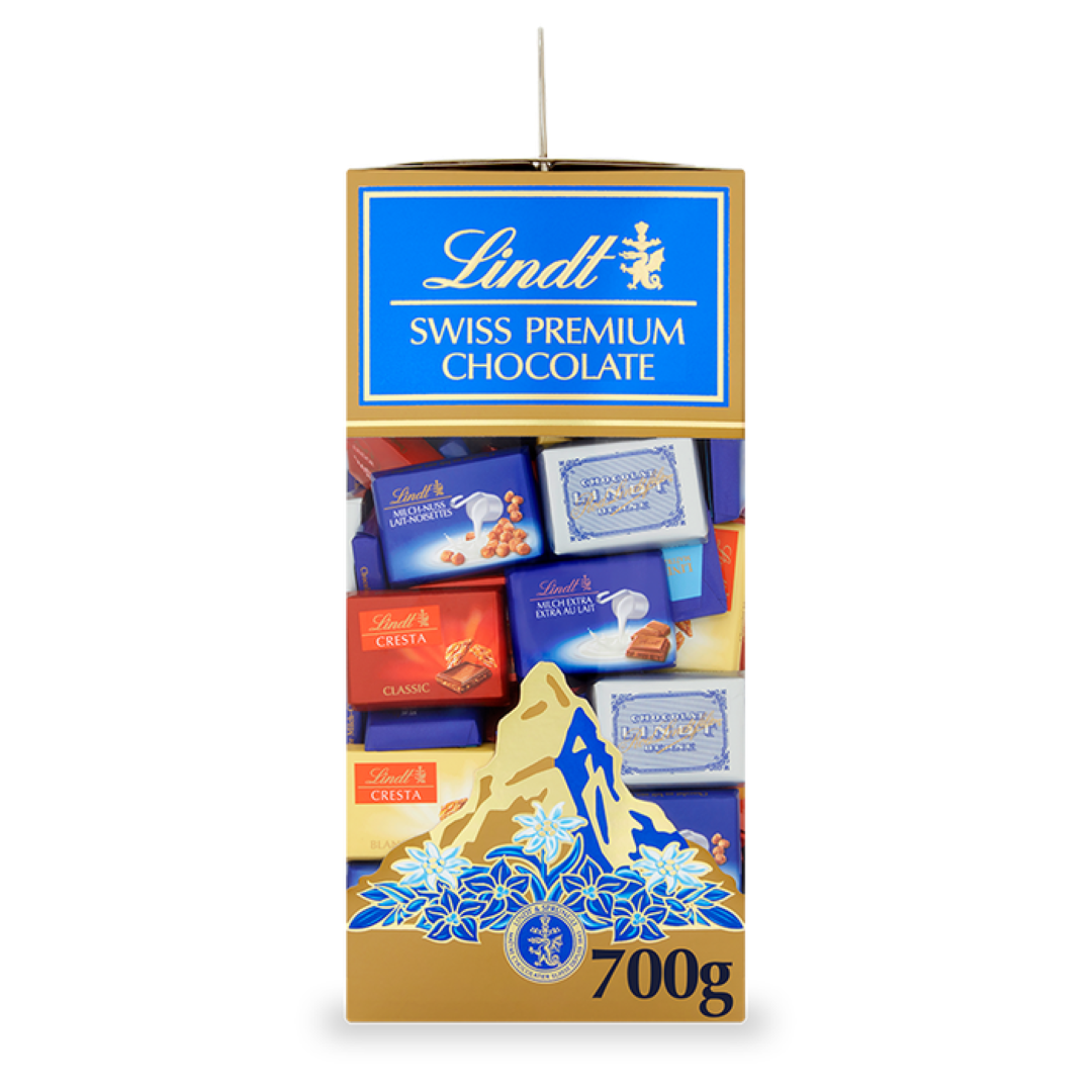 LINDT SWISS PREMIUM ASST NAPOLITANS 700G